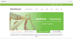 Desktop Screenshot of blackbaud.com.au